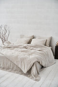 Natural Washed Linen Duvet Cover: King/Queen Bedding Stonewashed Linens various colors Valentines